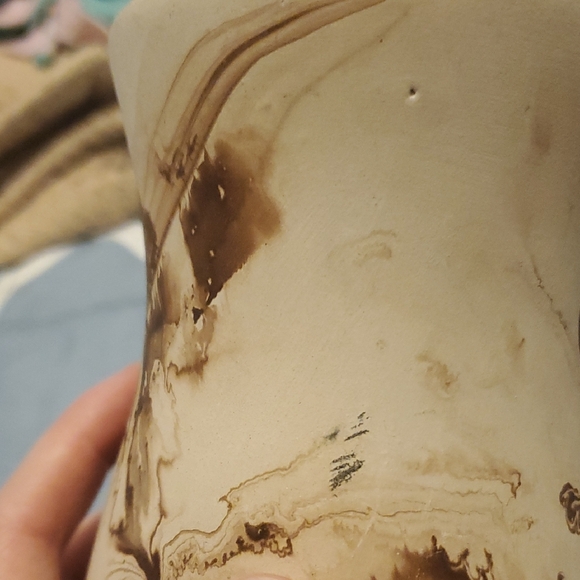 Marbled Ceramic Vase - Picture 5 of 7